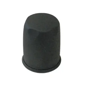 Golf Cart Wheel Center Cap Flat Black webp