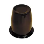 Golf Cart Wheel Center Cap Gloss Black webp