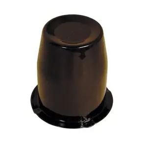 Golf Cart Wheel Center Cap Gloss Black webp