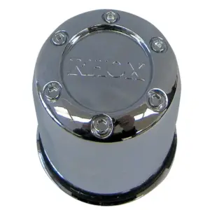 Golf Cart Wheel Center Cap RHOX Chrome webp