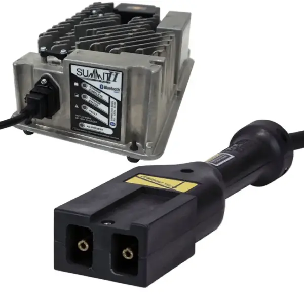 Lester Summit Series II Golf Cart Charger EZGO Notched volt plug webp