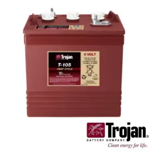 New Trojan T volt Golf Cart Battery webp