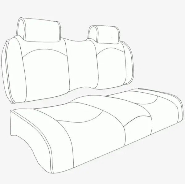 Premium Bench Tone Arch Headrest webp