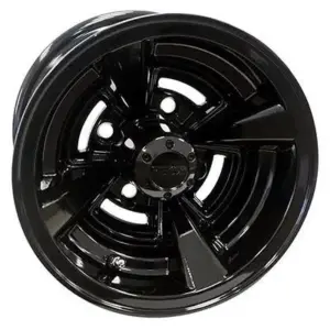 RHOX RX Black x ET Golf Cart Wheel webp