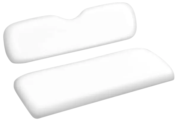 Rear seat kit pure white cushion set webp