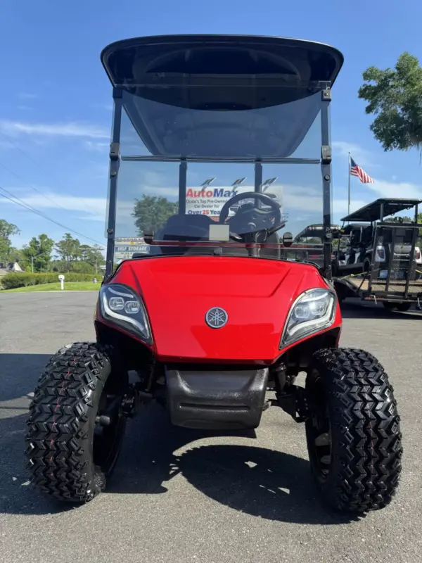 Red Yamaha Drive Passenger