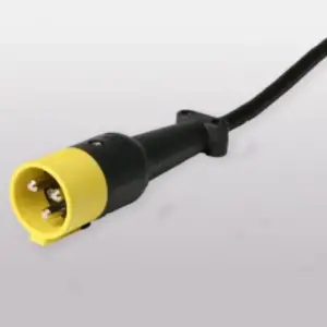 Star Car Golf Cart Battery Charger Cord with Yellow Connector webp