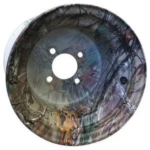 Steel Realtree XTRA x Offset Golf Cart Wheel webp