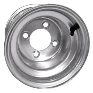 Steel Silver x w Offset Golf Cart Wheel webp