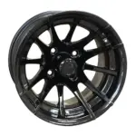 TIR RX inch RHOX golf cart gloss black wheel comp webp