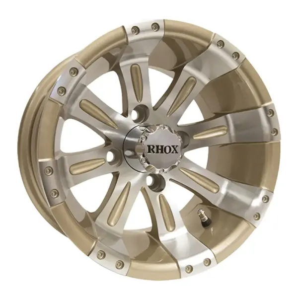 TIR RX inch rhox tempest casino pearl and machined aluminum finish golf cart wheel comp webp