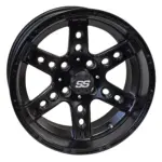 TIR RX MB rhox inch matte black dominator golf cart wheel et offset comp webp