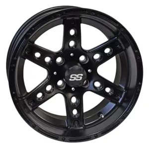 TIR RX MB rhox inch matte black dominator golf cart wheel et offset comp webp