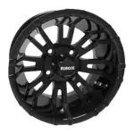 TIR RX gloss black rhox inch golf cart wheel comp webp