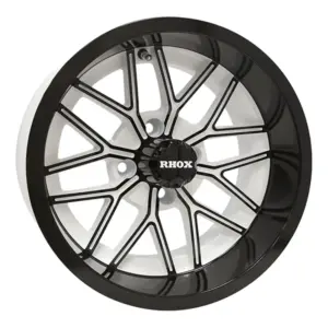 TIR RX WB inch rhox white and black golf cart wheel comp webp