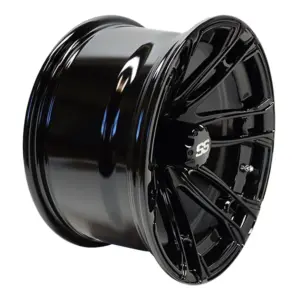 TIR RX B rhox inch gloss black golf cart wheel webp