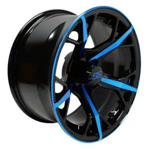 TIR RX BBL rhox inch blue black golf cart wheel comp webp