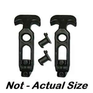 Universal Golf Cart Truck Bed Rattle Free Rubber Latches webp