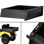 Universal Golf Cart Truck Bed Steel Box Only webp