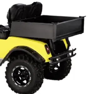 Universal Golf Cart Truck Bed Steel Box Only Installed webp