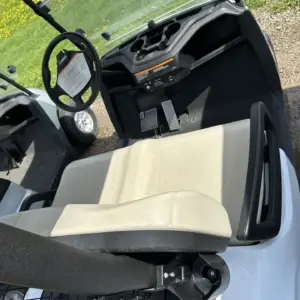 White Yamaha Drive Electric Passenger