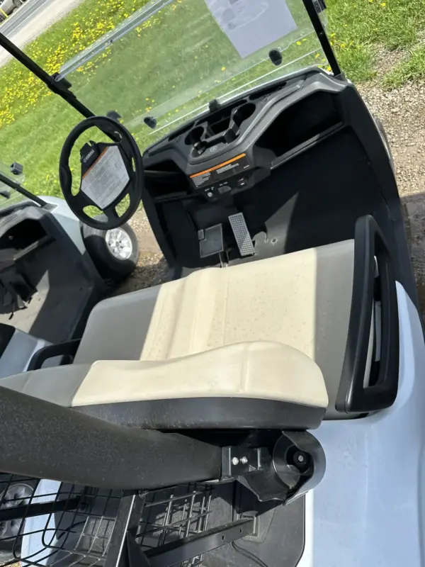 White Yamaha Drive Electric Passenger