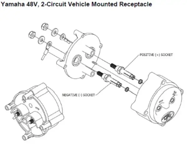 Yamaha Pin Nabson Style Battery Charger Receptacle Illustration Explosion View webp