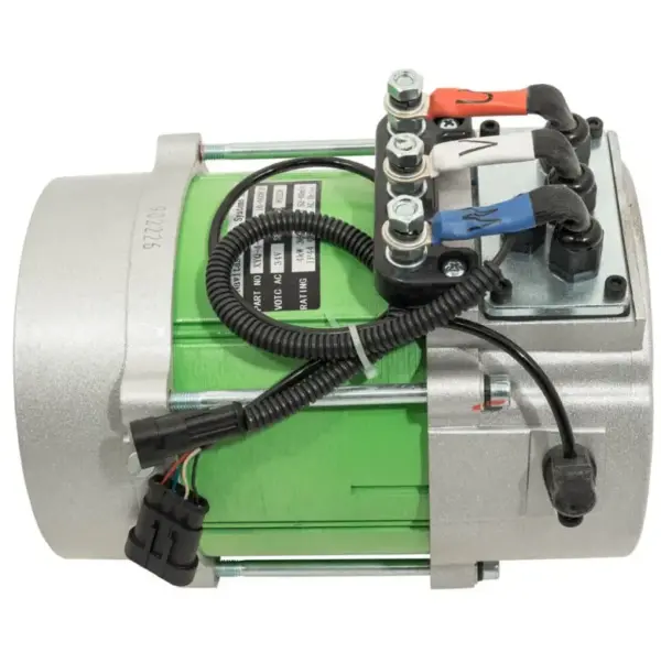 Yamaha Drive Golf Cart Electric AC Motor Kw Side View webp