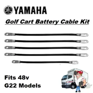 Yamaha Golf Cart Battery Cable Kit v G Model x inch Gax inch webp