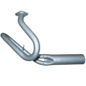 Yamaha Golf Cart Dual Pipe Performance Header Zemco webp