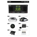 eco battery B ezgo rxv volt amp hour lithium golf cart battery bundle included in kit comp webp