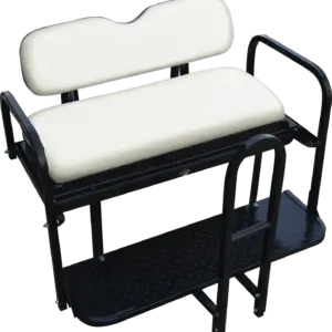 sgc nomad golf cart rear flip seat kit yamaha g drive includes free grab bar webp