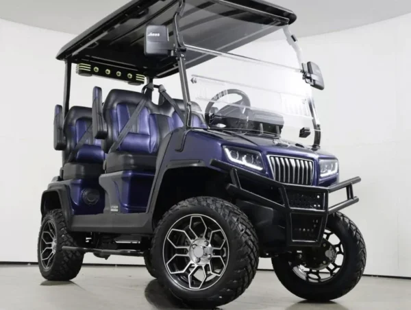 Brand New Blue LITHIUM Powered D Maverick Golf Cart